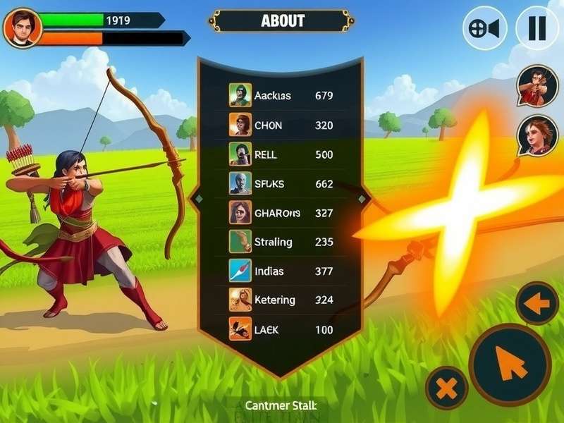 Fiesta Archer Elite Titan Indian player statistics chart